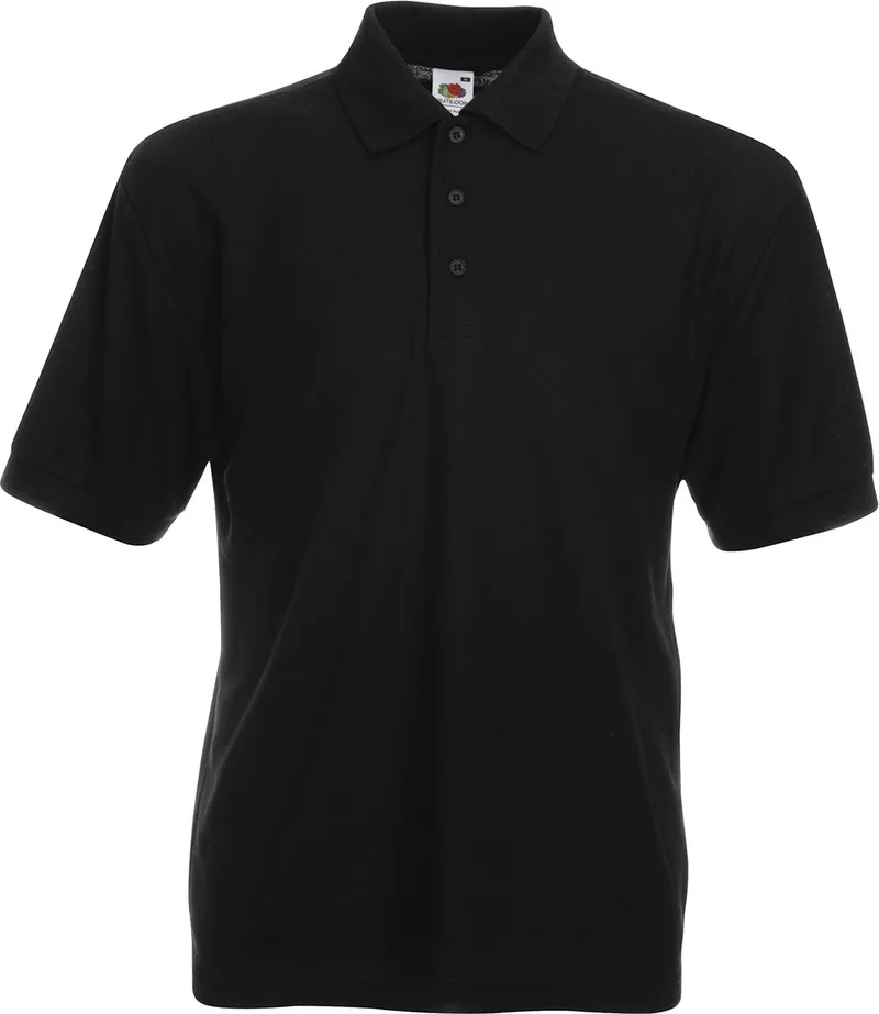 Ανδρική Μπλούζα Polo 63-402-0 Fruit of the Loom Black