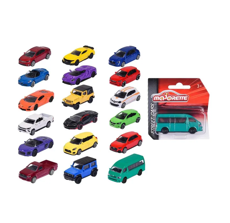 Αυτοκινητάκι Majorette Street Cars (18 σχέδια)