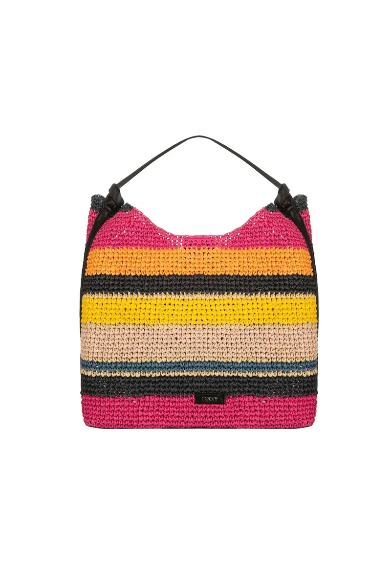 DKNY γυναικεία τσάντα hobo "Paula" - R61CYO07 Πολύχρωμο