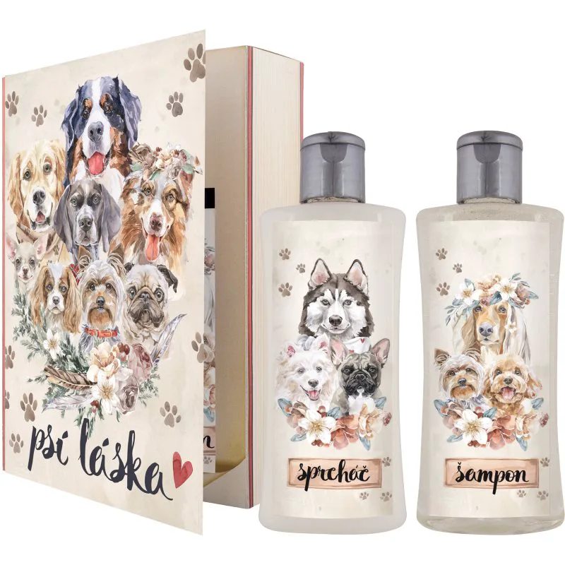 Bohemia Gifts & Cosmetics Book Dog's Love σετ δώρου
