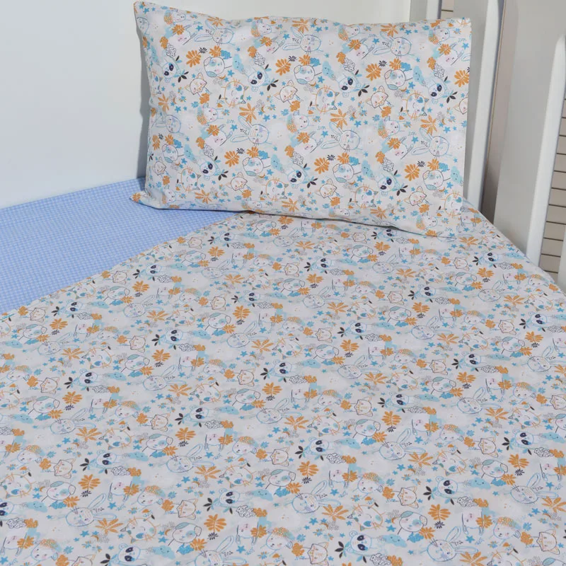 Σεντόνια Κούνιας Σετ Baby Oliver 200 Blue