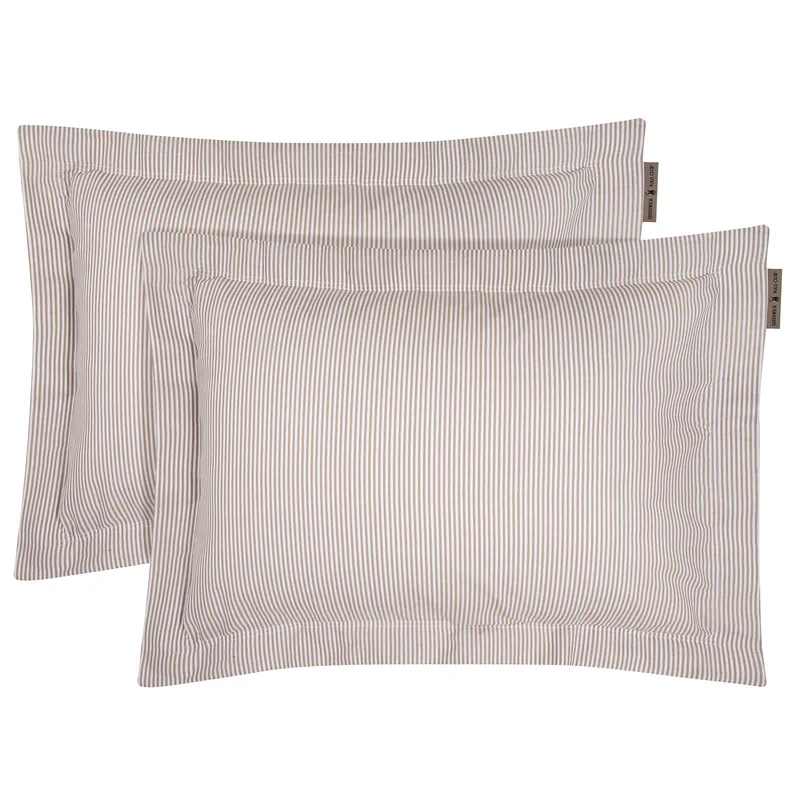 Greenwich polo club ζευγοσ μαξιλαροθηκεσ loft 2389 taupe 50χ70+5