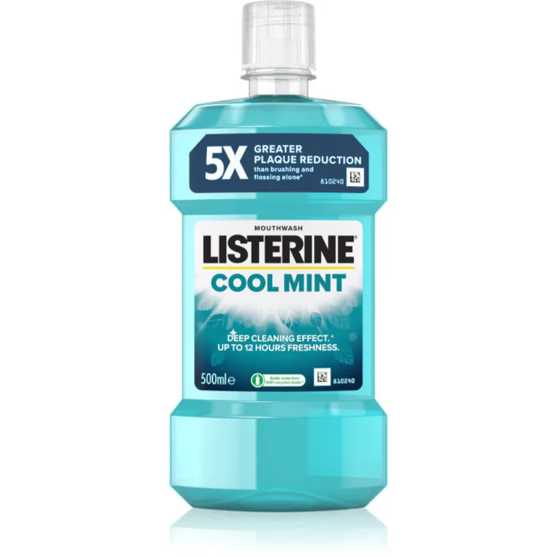 Listerine Cool Mint στοματικό διάλυμα για φρέσκια αναπνοή 500 ml