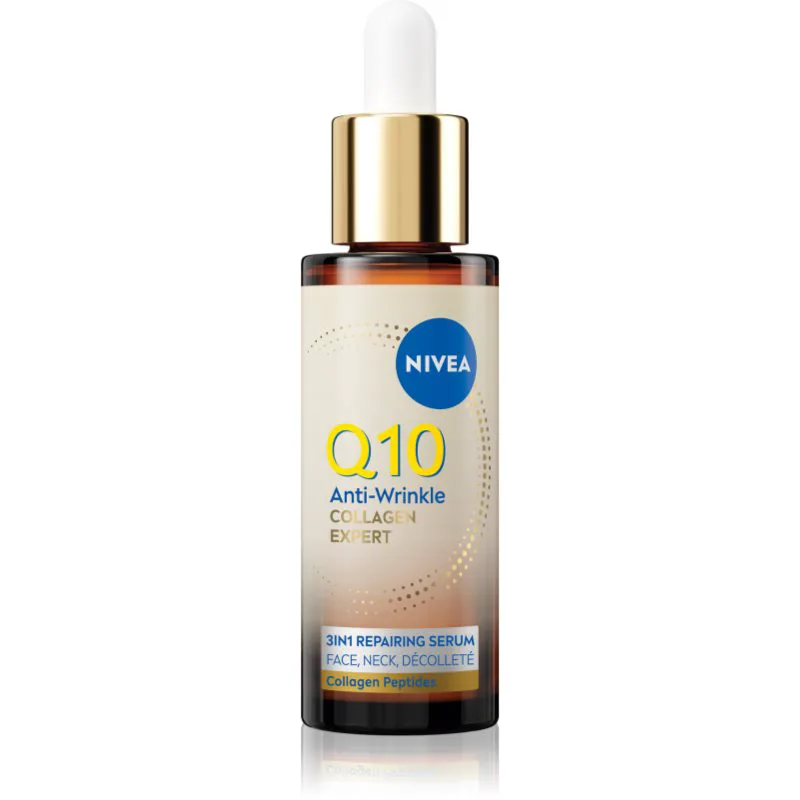 NIVEA Q10 Anti-Wrinkle Collagen Expert αντιρυτιδικός ορός με κολαγόνο 30 ml
