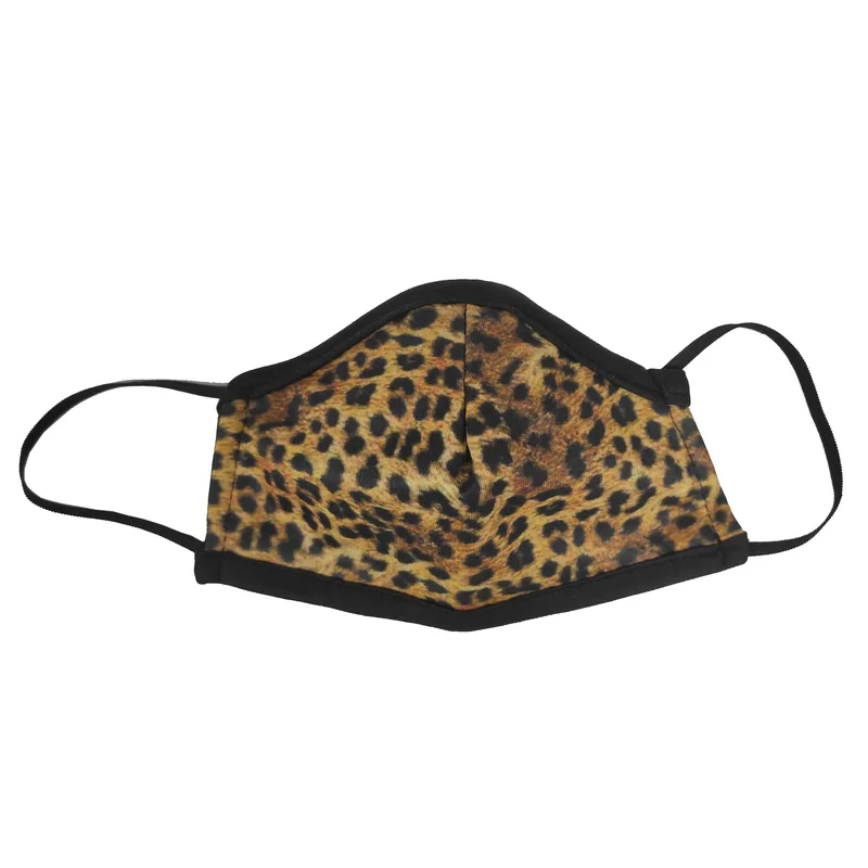 Multi Purpose Fabric Protective Mask for Children Υφασμάτινη Μάσκα Προστασίας Πολλαπλών Χρήσεων για Παιδιά σε Διάφορα Σχέδια & Χρώματα 1 Τεμάχιο - Leopard