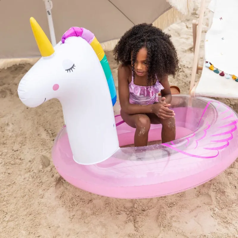 Φουσκωτό Σωσίβιο Θαλάσσης (Φ104) Swim Essentials Transparant Unicorn