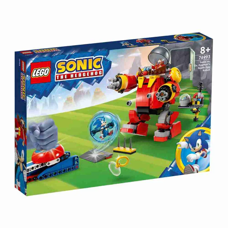 76993 Lego Sonic & Dr Eggman Sonic vs. Dr. Eggman's Death Egg Robot