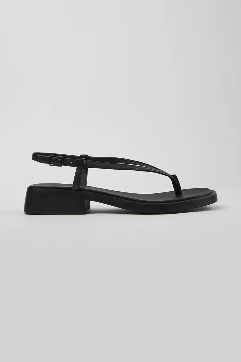 Camper γυναικεία δερμάτινα σανδάλια "Dana" - K201893-002 Μαύρο