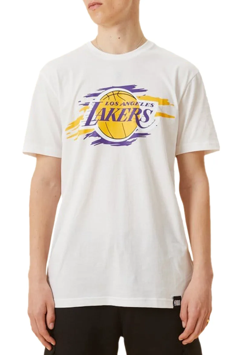Μπλούζα Κοντομάνικη New Era LA Lakers Tear 12893082-100 Ανδρικό