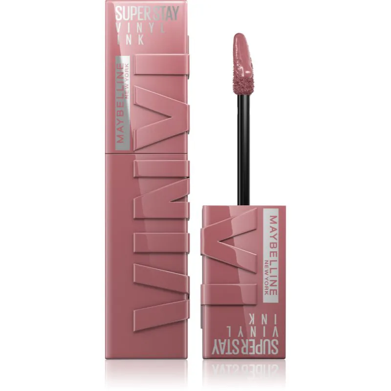 MAYBELLINE NEW YORK SuperStay Vinyl Ink μακράς διαρκείας ρευστό κραγιόν 110 AWESTRUCK 4.2 ml