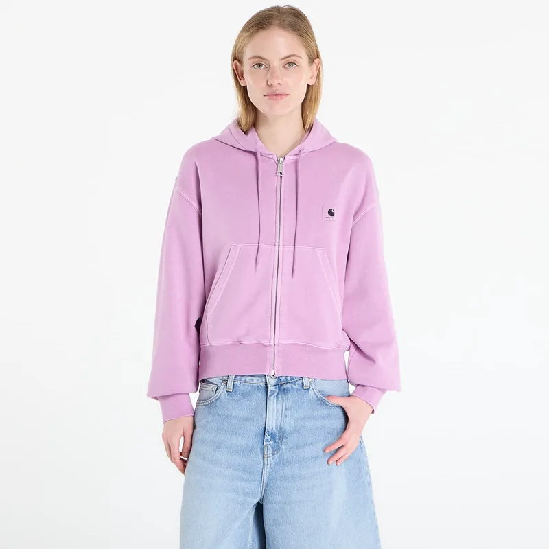 Φούτερ Carhartt WIP W' Hooded Nelson Jacket Gentle Purple Garment Dyed S