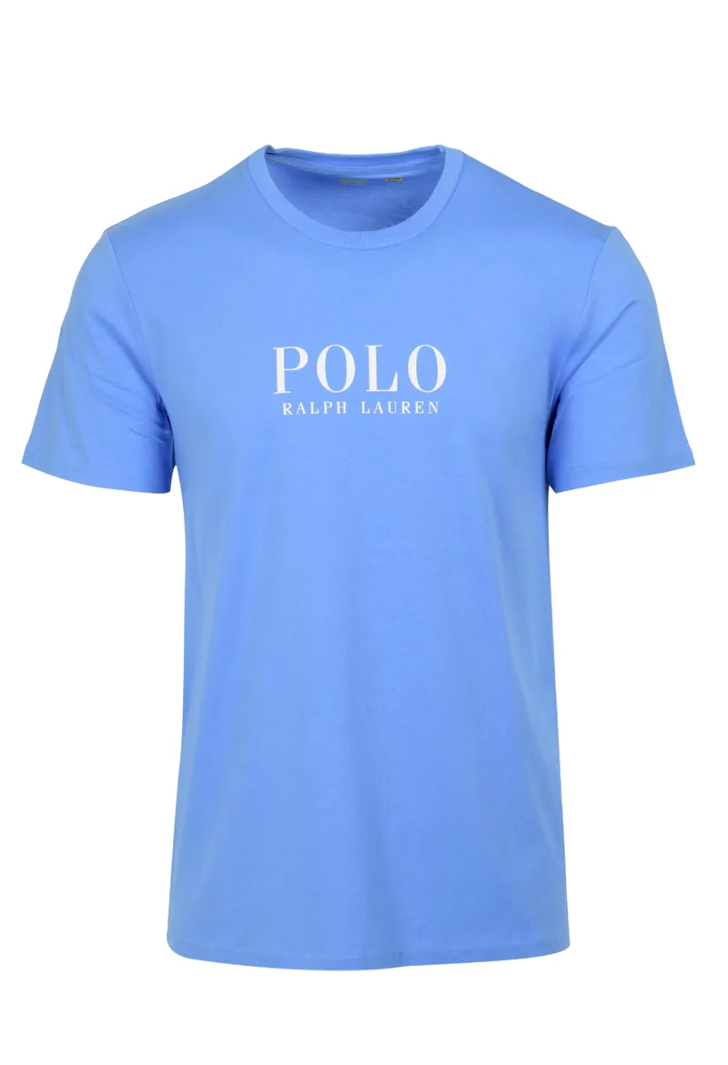 ΑΝΔΡΙΚΟ T-SHIRT POLO RALPH LAUREN CREW ΚΟΝΤΟΜΑΝΙΚΟ ΓΑΛΑΖΙΟ