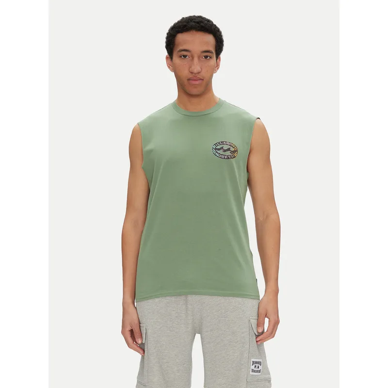 Billabong Tank top EBYZT00305 Πράσινο Regular Fit