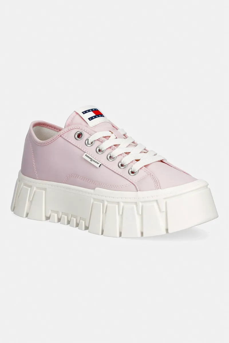 Tommy Jeans TJ PLATFORM SNEAKER πάνινα sneakers γυναικεία