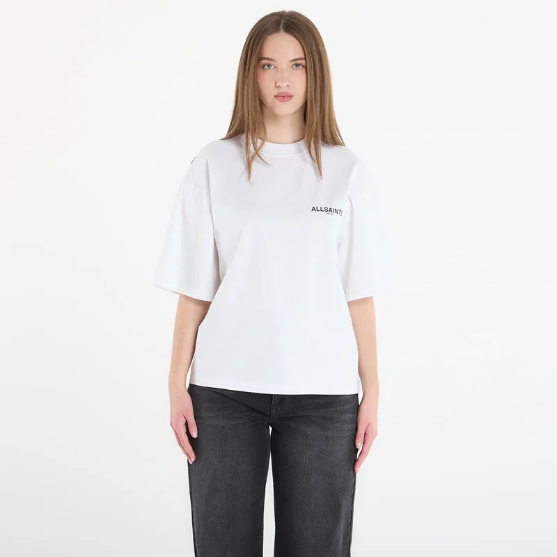 T-shirt AllSaints Swoop Amelie Tee Optic White S