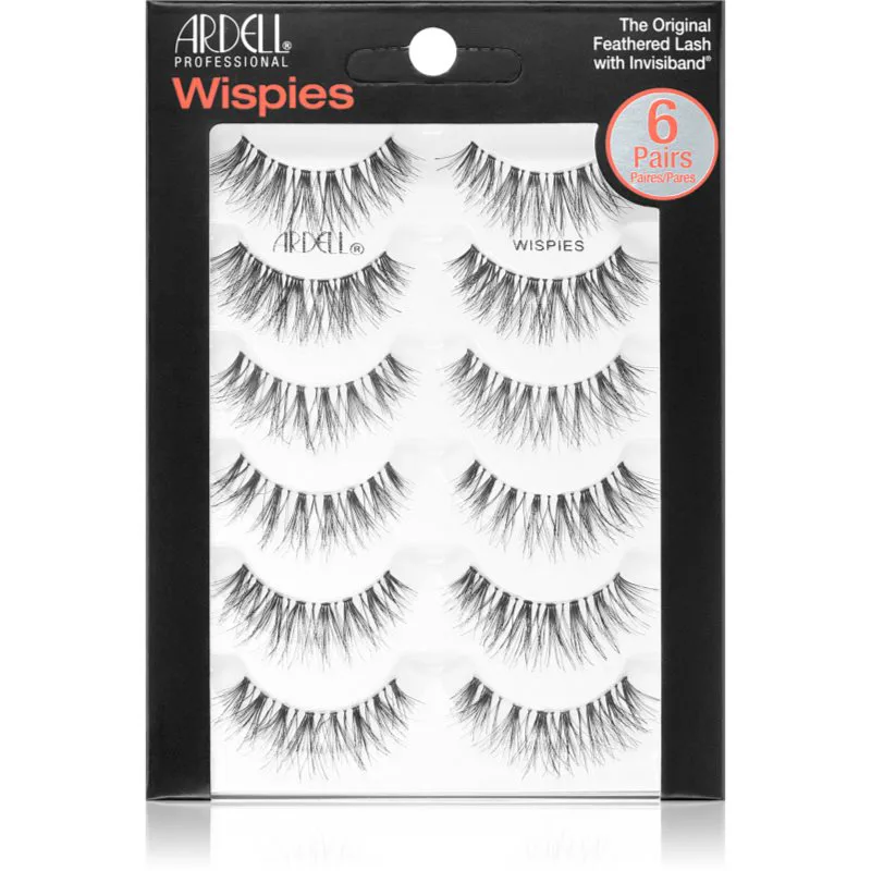 Ardell Wispies 6 Pairs τεχνητές βλεφαρίδες 6 τμχ