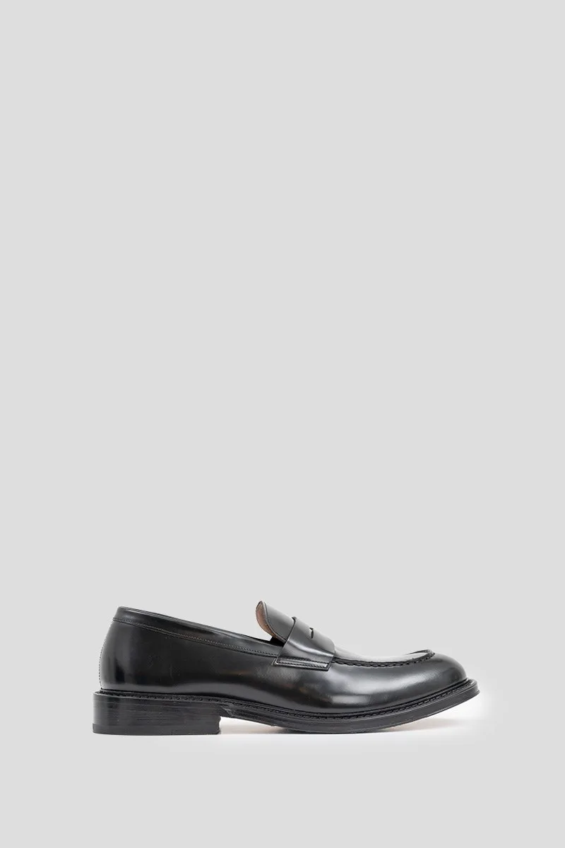 CALCE Ανδρικό Μαύρο Leather Loafer