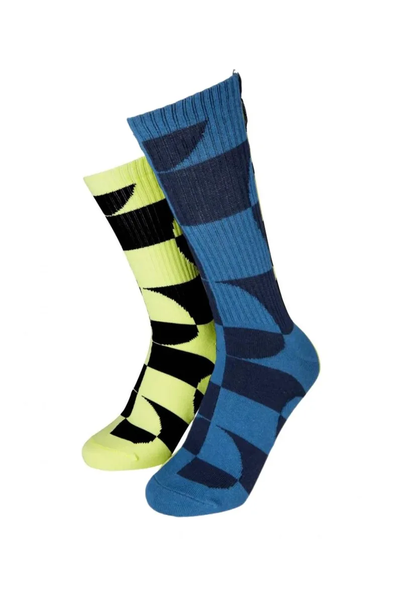 SANTA CRUZ Κάλτσες Malba Crash Socks (2 Pack) - MULTI-SCA-SCK-0605-MULTI
