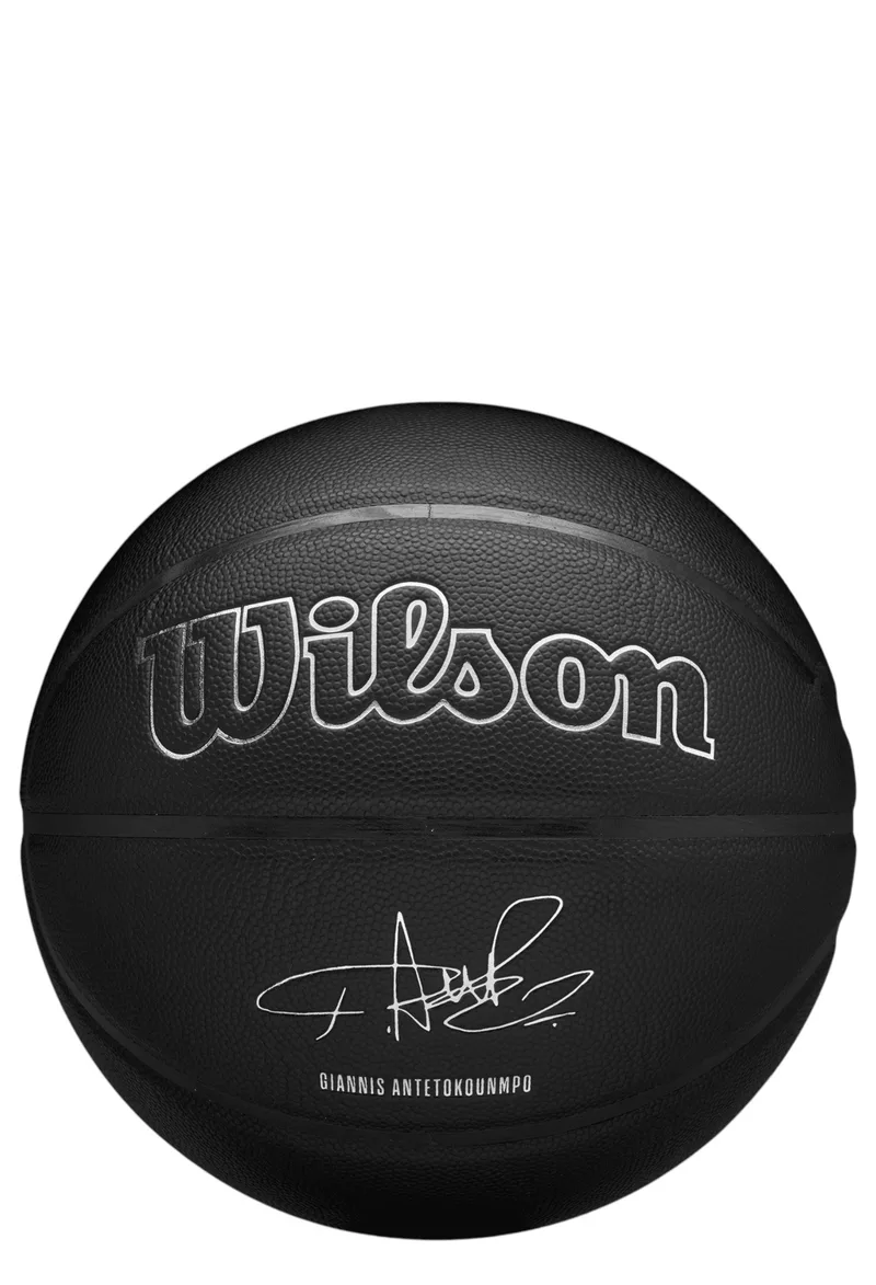 Μπάλα Μπάσκετ Wilson NBA Player Evergreen Giannis Size7 WZ4026701XB7-Black