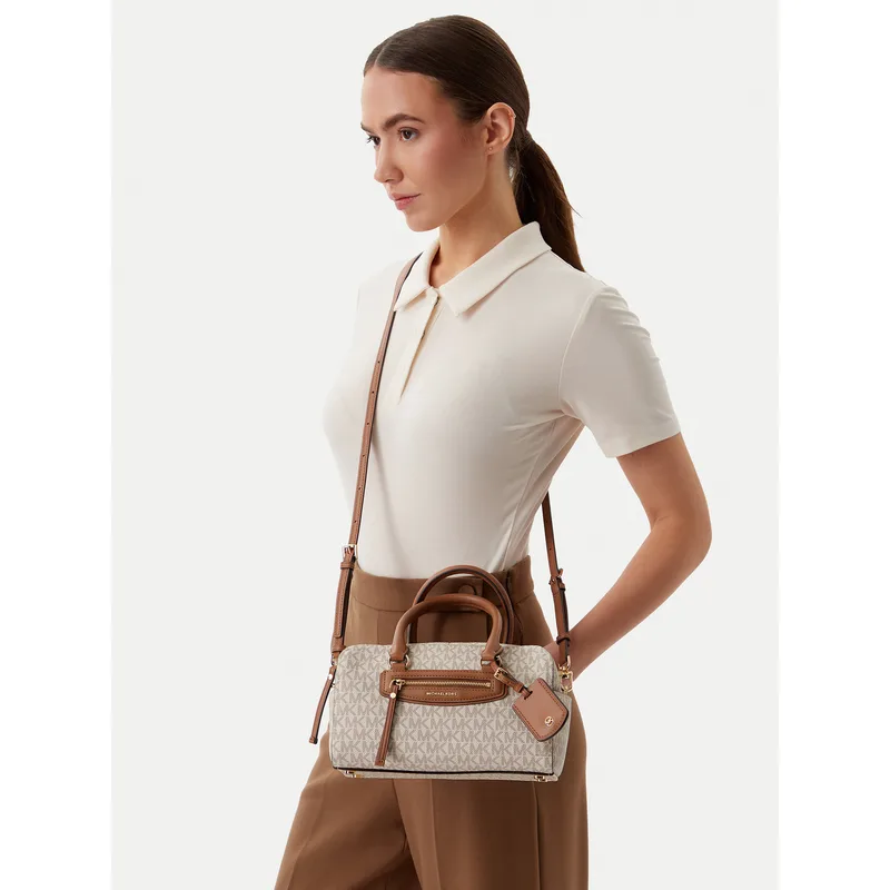 Τσάντα MICHAEL Michael Kors Jet Set 32S6GTVC0B Κρεμ