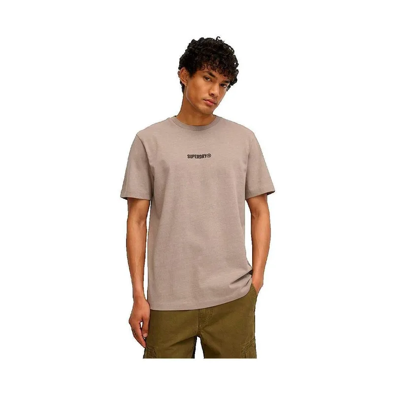 T-shirt με κοντά μανίκια Superdry T-shirt Micro Logo Graphic ample