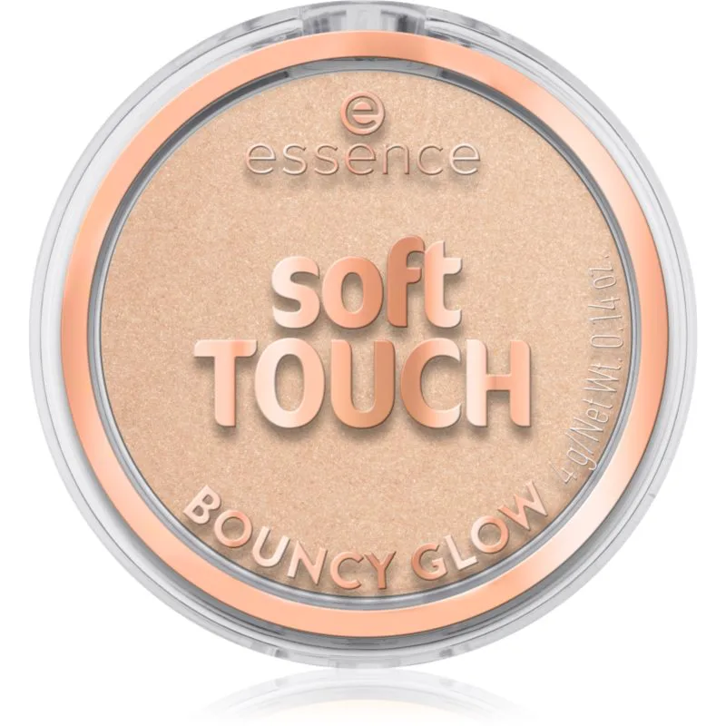 essence Soft Touch κρεμώδες λαμπρυντικό με πουδρένιο- αποτέλεσμα απόχρωση 10 soft gaze 4 γρ