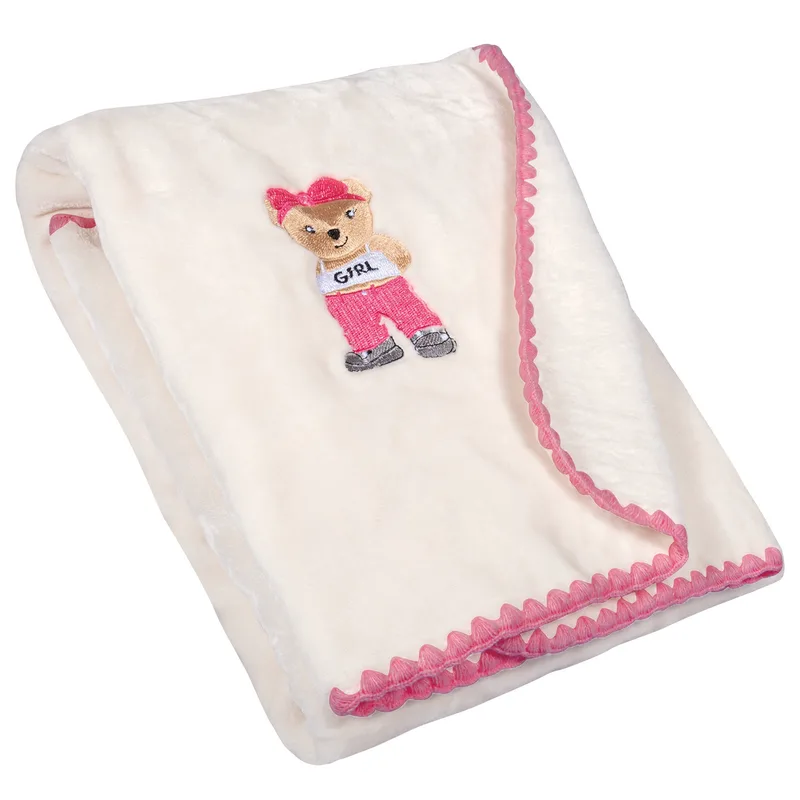 Greenwich polo club κουβερτα velour 80x110 βαβυ 8839 ivory, pink