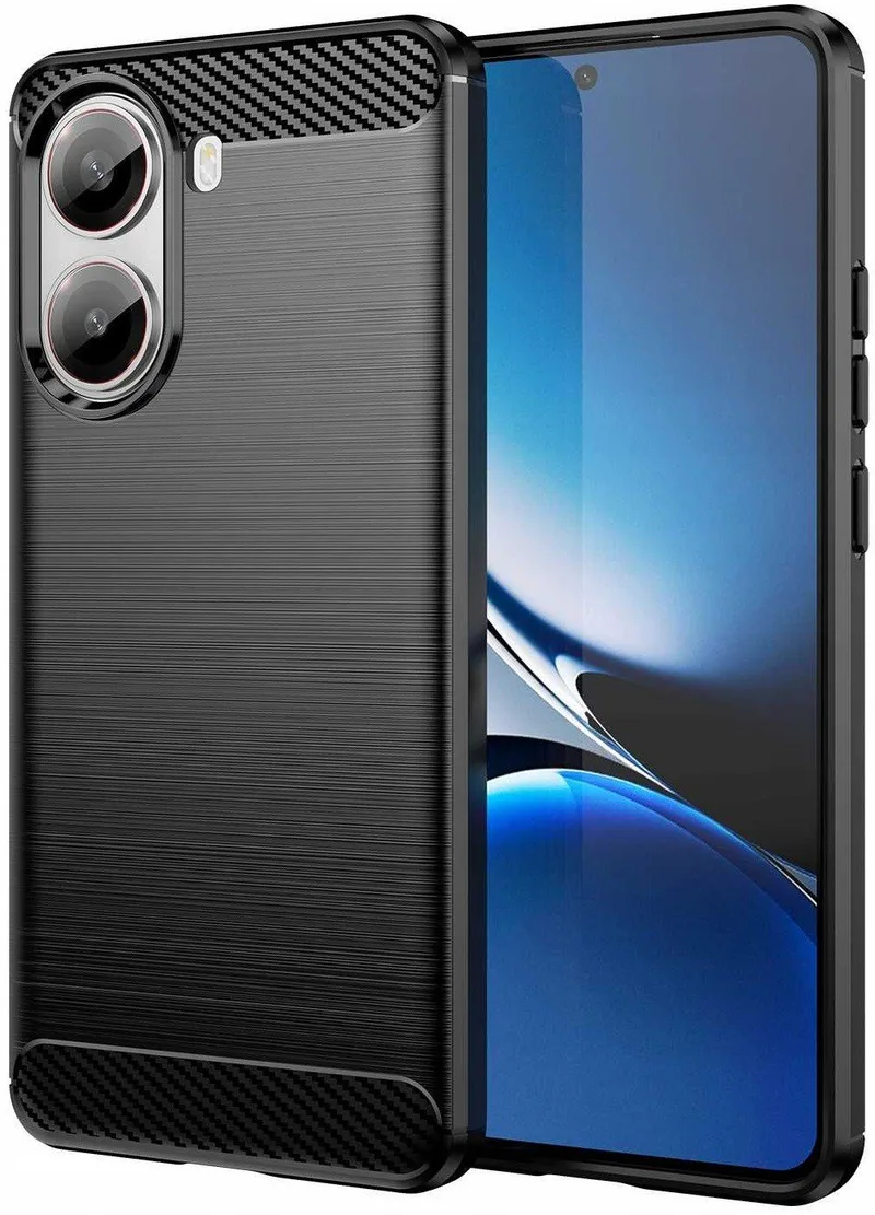 Θήκη Xiaomi Poco X7 Pro Spacecase Carbon Σιλικόνης - Black (5905719118310)
