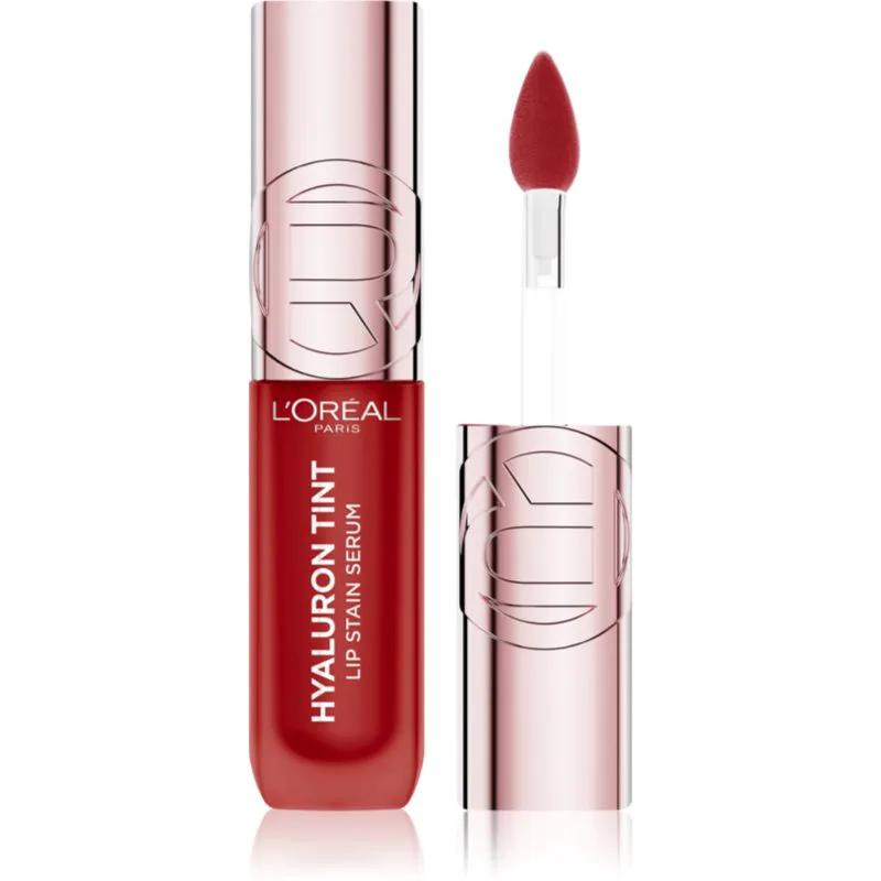 L’Oréal Paris Hyaluron Tint Lip Stain Serum υγρό κραγιόν με ενυδατικό αποτέλεσμα απόχρωση 420 Le Rouge Paris 5 ml