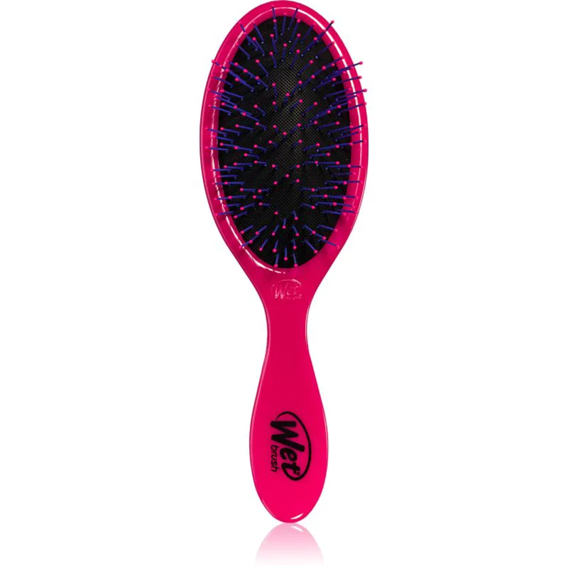 Wet Brush Detangler for Thick hair Ροζ βούρτσα για τα μαλλιά για εύκολο χτένισμα μαλλιών Ροζ 1 τμχ