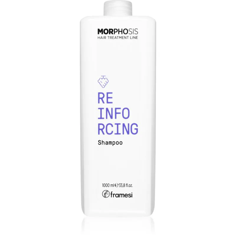 Framesi Morphosis Reinforcing σαμπουάν για ενίσχυση της ανάπτυξης των μαλλιών και κατά της τρχόπτωσης Για λιπαρό δέρμα της κεφαλής 1000 ml