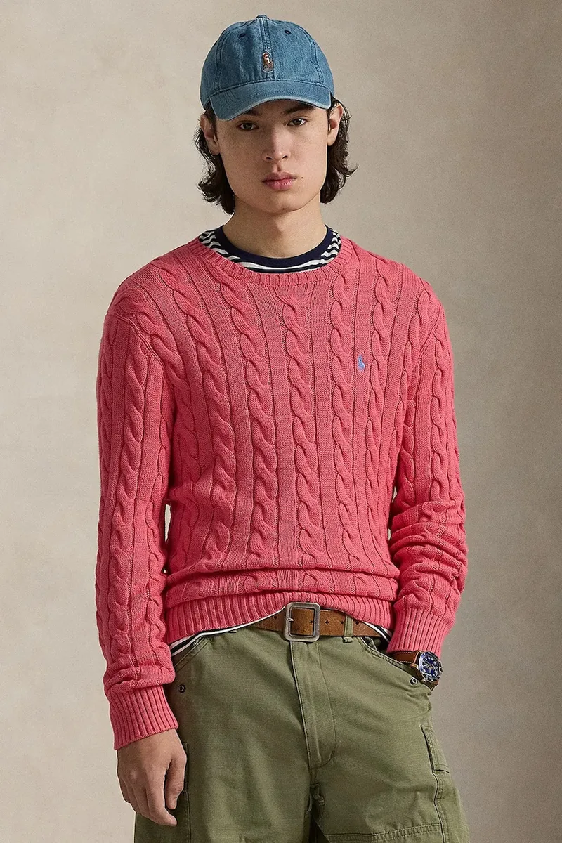 Polo Ralph Lauren Ανδρικό πουλόβερ βαμβακερό