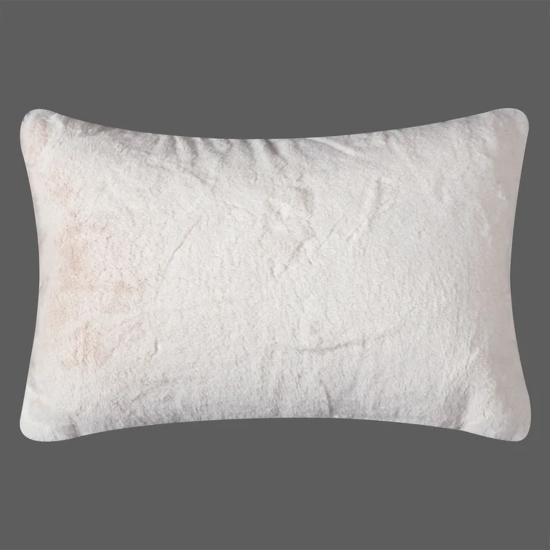 Διακοσμητική Μαξιλαροθήκη Γούνινη (40x60) Silk Fashion Rabbit Fur Ivory