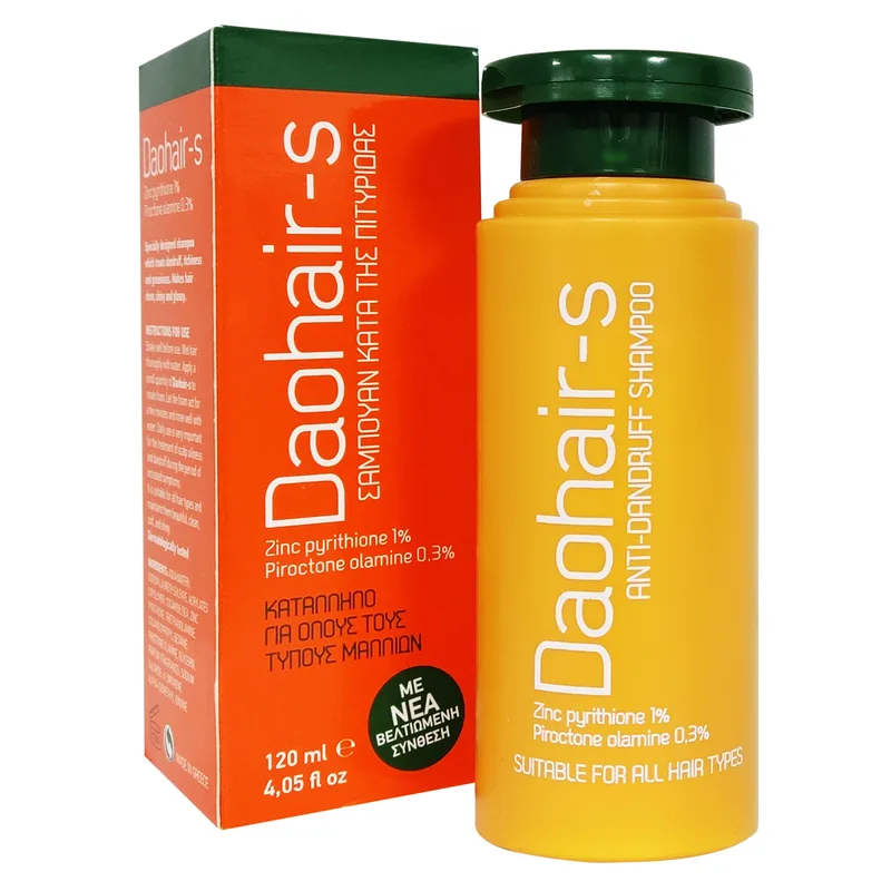 Pharmex Daohair-s Anti-Dandruff Shampoo Σαμπουάν Κατά της Πιτυρίδας Κατάλληλο για Όλους τους Τύπους Μαλλιών 120ml