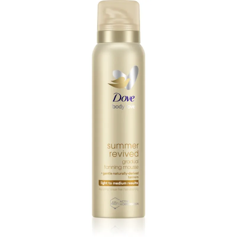 Dove Summer Revived αφρός αυτομαυρίσματος απόχρωση Light to Medium 150 ml