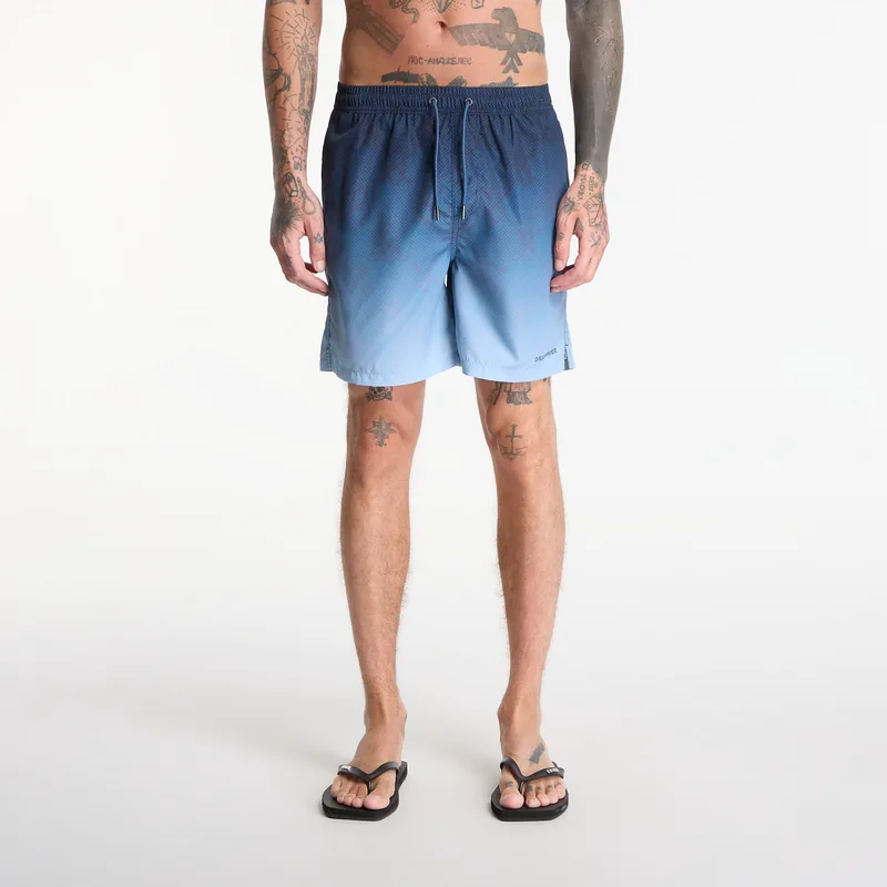 Μαγιό Daily Paper Ombre Dotted Shield Swimshorts Blue Wing Teal S