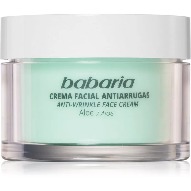 Babaria Aloe Vera κρέμα προσώπου με αλόη βέρα 50 ml