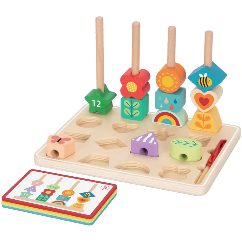 2Kids Toys Card Sorting Game Meadow παιχνίδι δραστηριοτήτων 18m+ 30 τμχ