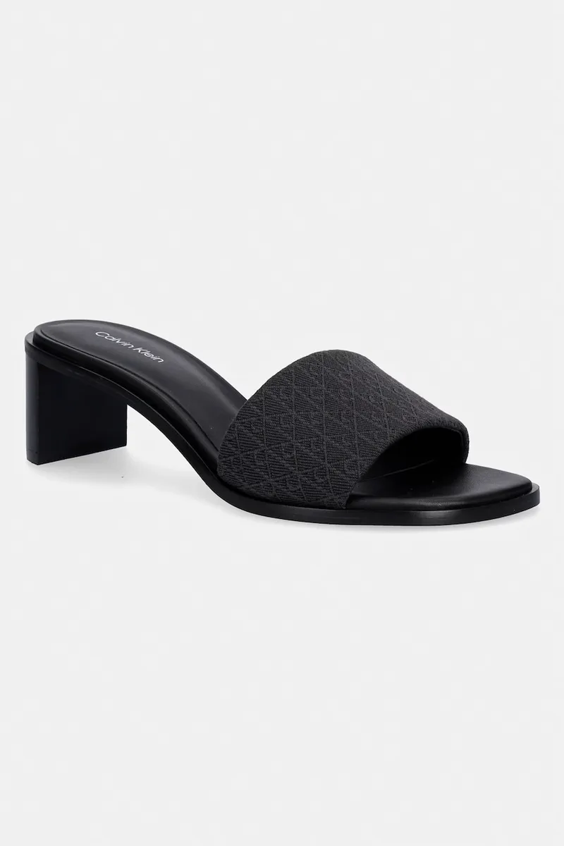 Calvin Klein σαγιονάρες στο ταχυδρομείο Γυναικείες BLOCK HEEL SANDAL AOP
