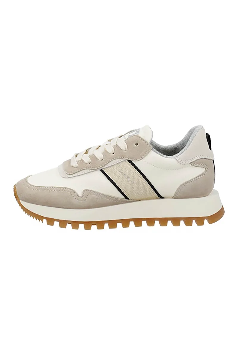 Gant γυναικεία suede sneakers "Caffay" - 32533195 Taupe