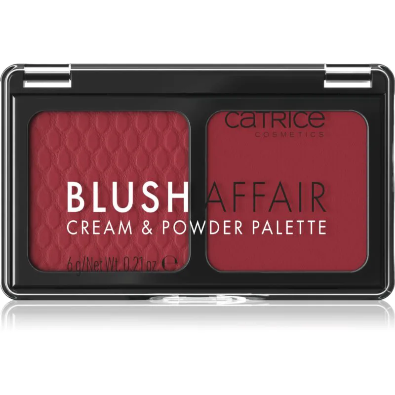 Catrice Blush Affair διπλό ρουζ απόχρωση 050 Bold Berry 6 γρ