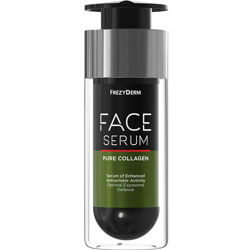 Frezyderm Pure Collagen Face Serum Ορός Προσώπου Κολλαγόνου Υψηλής Καθαρότητας, Ενισχυμένης Αντιρυτιδικής Δράσης για Άμυνα στο Εκθεσίωμα 30ml