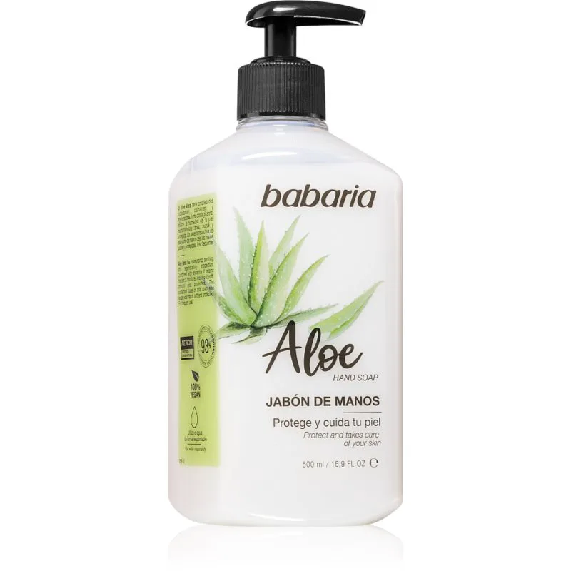 Babaria Aloe Vera σαπούνι με αλόη βέρα 500 ml