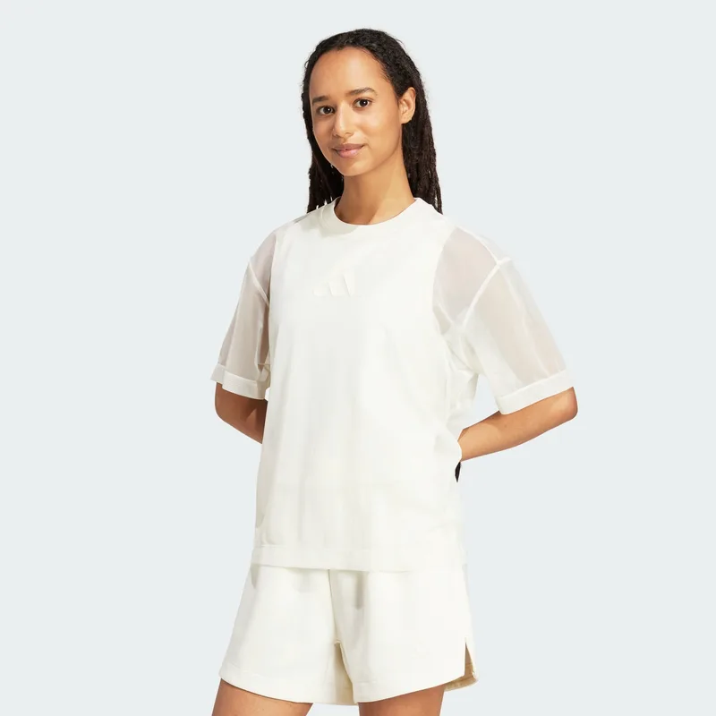 adidas Sportswear All SZN Soft Lux Mesh Γυναικείο T-Shirt (9000241137_11977)