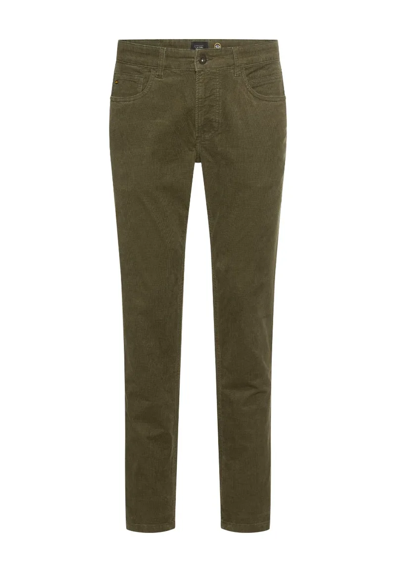 ΑΝΔΡΙΚΟ ΠΑΝΤΕΛΟΝΙ CAMEL ACTIVE 5-POCKET REGULAR BROKEN CORDUROY ΚΑΝΟΝΙΚΗ ΓΡΑΜΜΗ ΠΡΑΣΙΝΟ