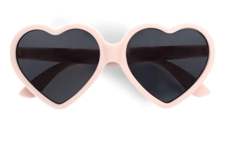 Filibabba Kids Sunglasses – Heart – Peach Whip