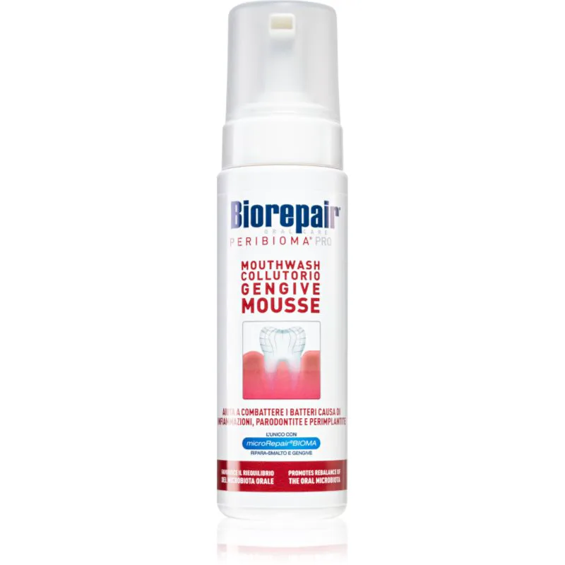 Biorepair Peribioma Mousse Mouthwash στοματικό διάλυμα 200 ml