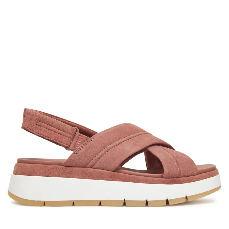 Σανδάλια Clarks Tuscan Cross 26181471 Ροζ