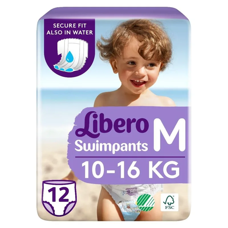 Πάνες Libero Swimpants Medium (10-16kg) 12τεμ