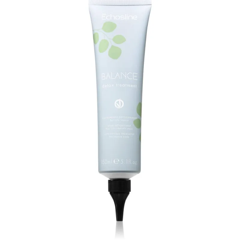 Echosline Balance Detox Treatment θεραπεία αποτοξίνωσης για μαλλιά και το δέρμα του τριχωτού της κεφαλής 150 ml